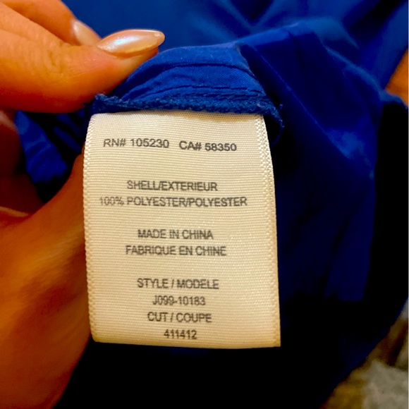 Joie Royal Blue High Waisted Pants - Picture 4 of 4